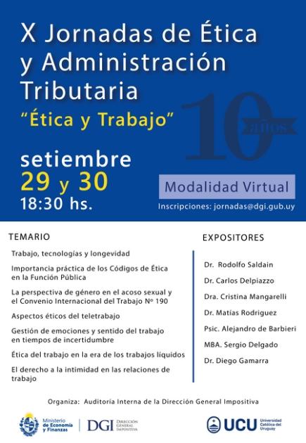 Jornadas de ética 2020