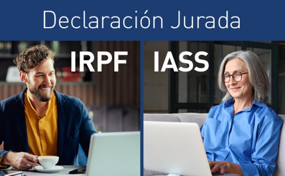 IRPF e IASS Banner de campaña de IRPF e IASS 2022