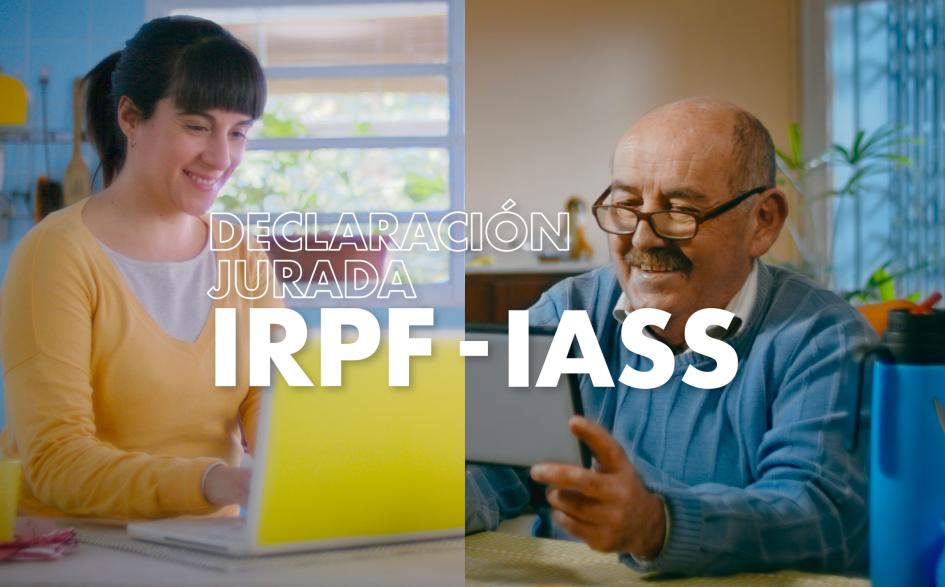IRPF e IASS Banner de campaña de IRPF e IASS 2023