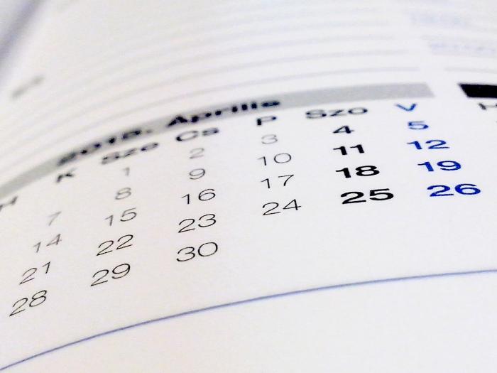 calendario calendario