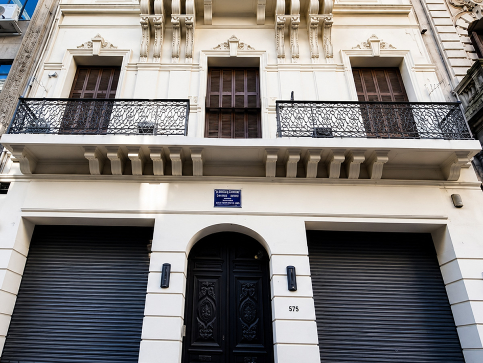 Fachada de nueva sede ubicada en 25 de mayo 575