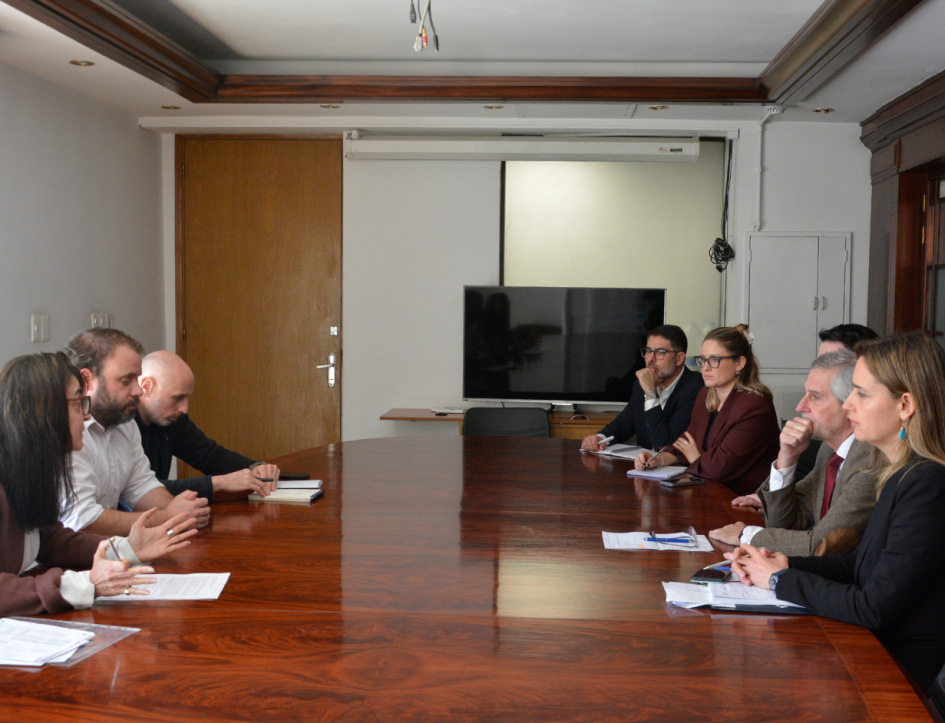 El equipo de la Fiscalía de Lavado de Activos de 1º Turno y damnificados por el caso