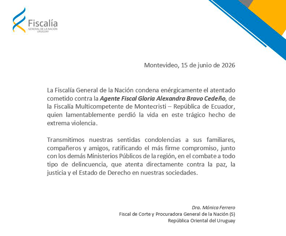 Comunicado FGN