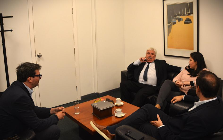 Andrés Eduardo Höner, Juan Gómez, Adriana Sampayo y Francisco J. Quintana 
