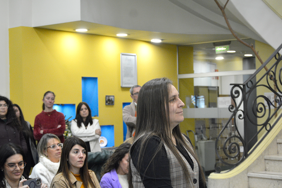 La Dra. Natalia Carabajal jurando como Fiscal Adscripta