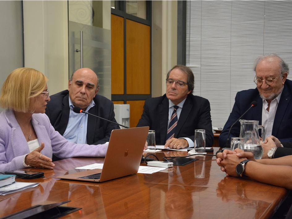 Mariella Leles (FGN), Nils Helander, Bernardo Legnani e Israel Cúneo (INDDHH) Mariella Leles (FGN), Nils Helander, Bernardo Legnani e Israel Cúneo (INDDHH)
