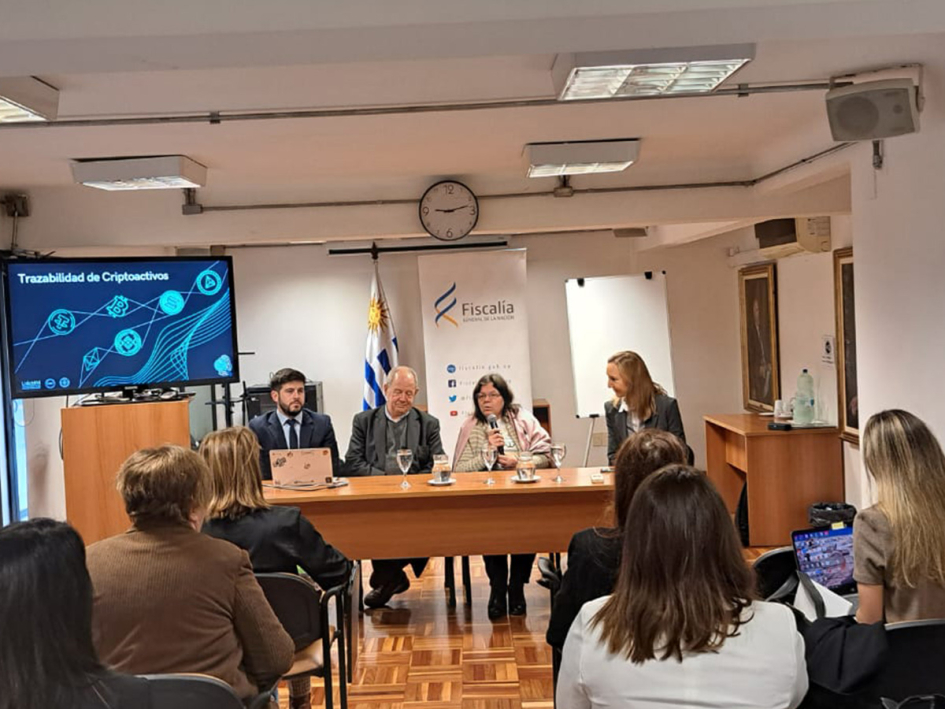 Capacitación sobre criptoactivos en investigaciones criminales