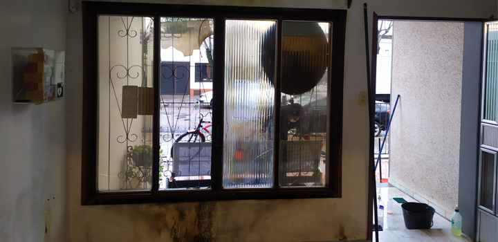 Daños en la sede fiscal Daños en la sede fiscal