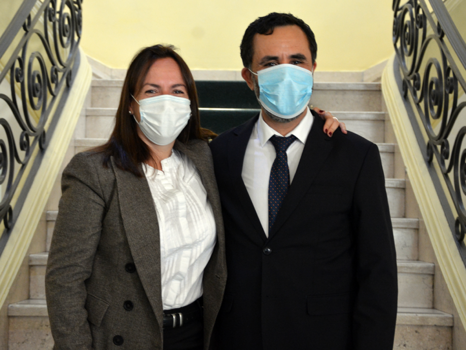 La Fiscal Sabrina Massaferro y el Fiscal Ignacio Montedeocar
La Fiscal Sabrina Massaferro y el Fiscal Ignacio Montedeocar