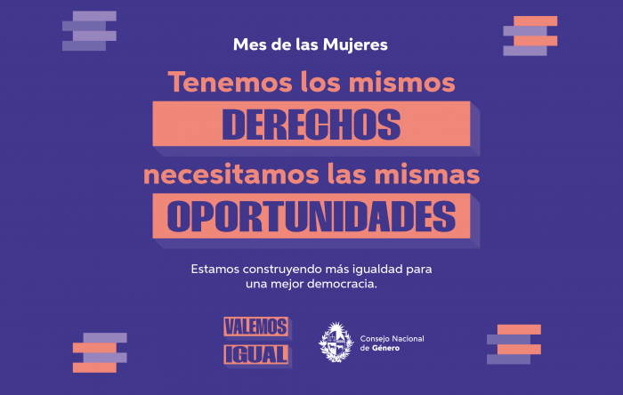 Imagen de campaña por el día internacional de la Mujer