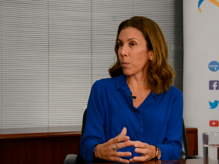 Directora de Cooperación Internacional Gabriela Aguirre. Directora de Cooperación Internacional Gabriela Aguirre.