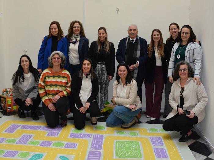 Inauguración de la sala infantil de Av. Uruguay