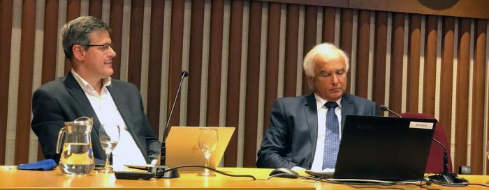 Fiscal de Corte Jorge Díaz en el Seminario Internacional
