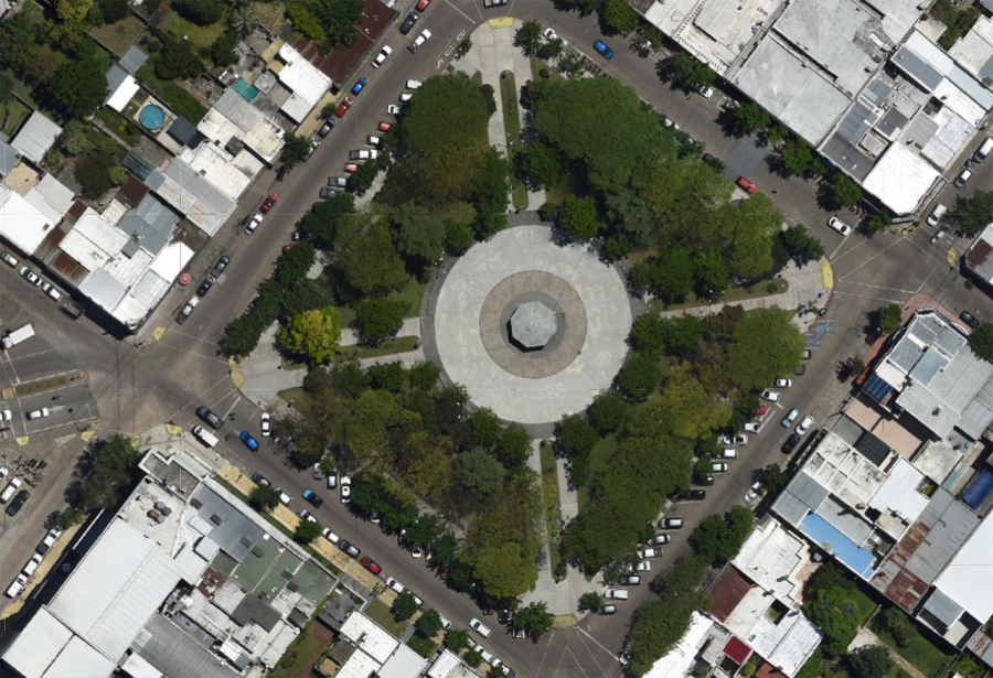 Imagen ortorrectificada de Minas