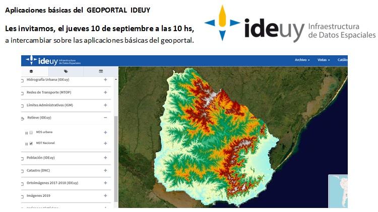 Charla geoportal