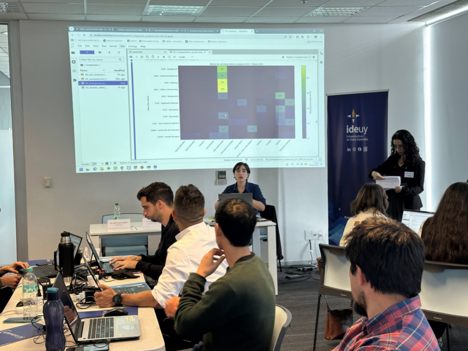 Técnicas y técnicos de Uruguay intercambiaron sobre las herramientas y metodologías del taller Técnicas y técnicos de Uruguay intercambiaron sobre las herramientas y metodologías del taller