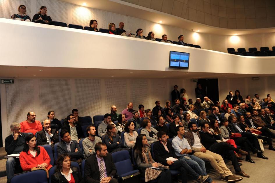 Público participante en la 3ra. Jornada internacional de IDE. 