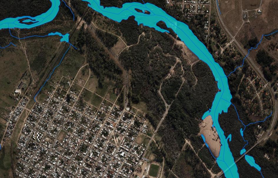 Visualizador de IDEuy. Durazno. Zona del departamento de Durazno