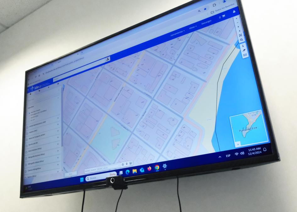 El 4 de diciembre de 2024 se realizó la primera reunión técnica sobre el Mapa Base del Uruguay.