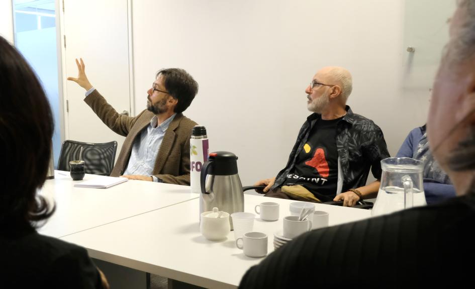 El 4 de diciembre de 2024 se realizó la primera reunión técnica sobre el Mapa Base del Uruguay.