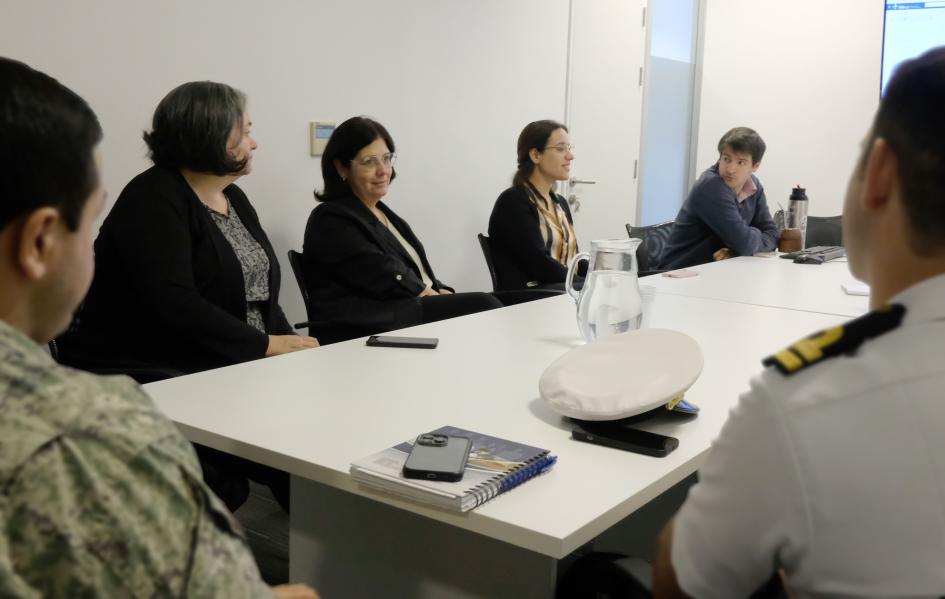 El 4 de diciembre de 2024 se realizó la primera reunión técnica sobre el Mapa Base del Uruguay.