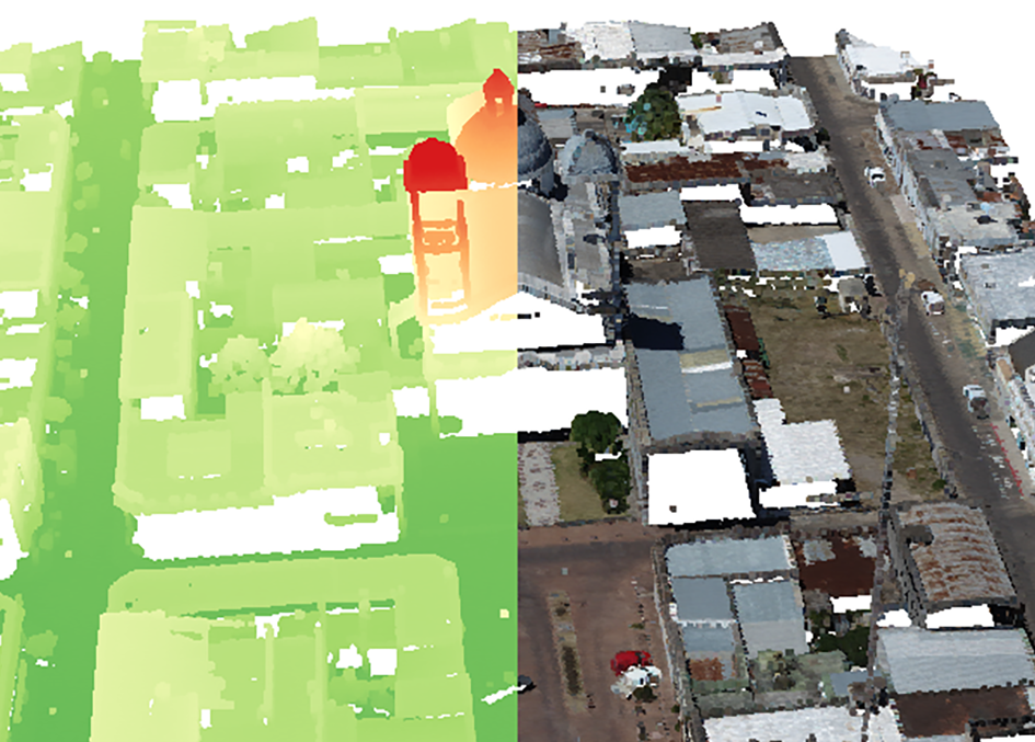 Nube de puntos LiDAR