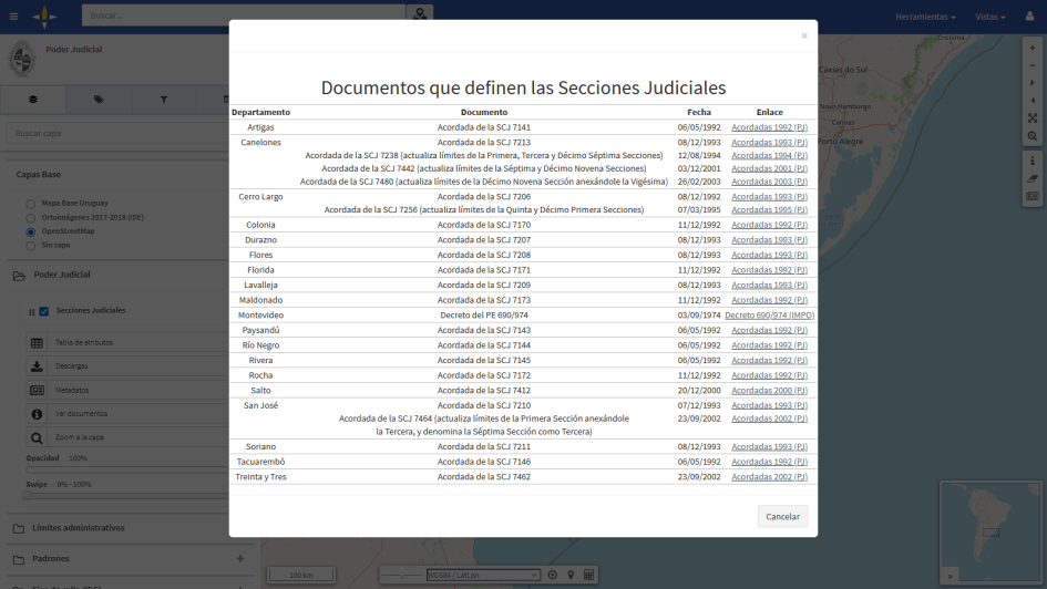 Acceso desde el visualizador a documentos oficiales Acceso desde el visualizador a documentos oficiales