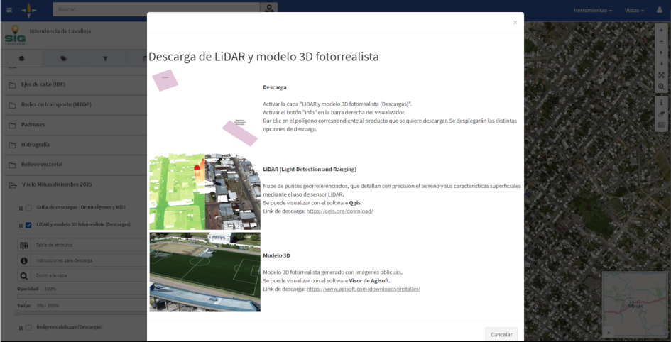 Instructivo de descarga y programas necesarios para visualizar los archivos Instructivo de descarga y programas necesarios para visualizar los archivos