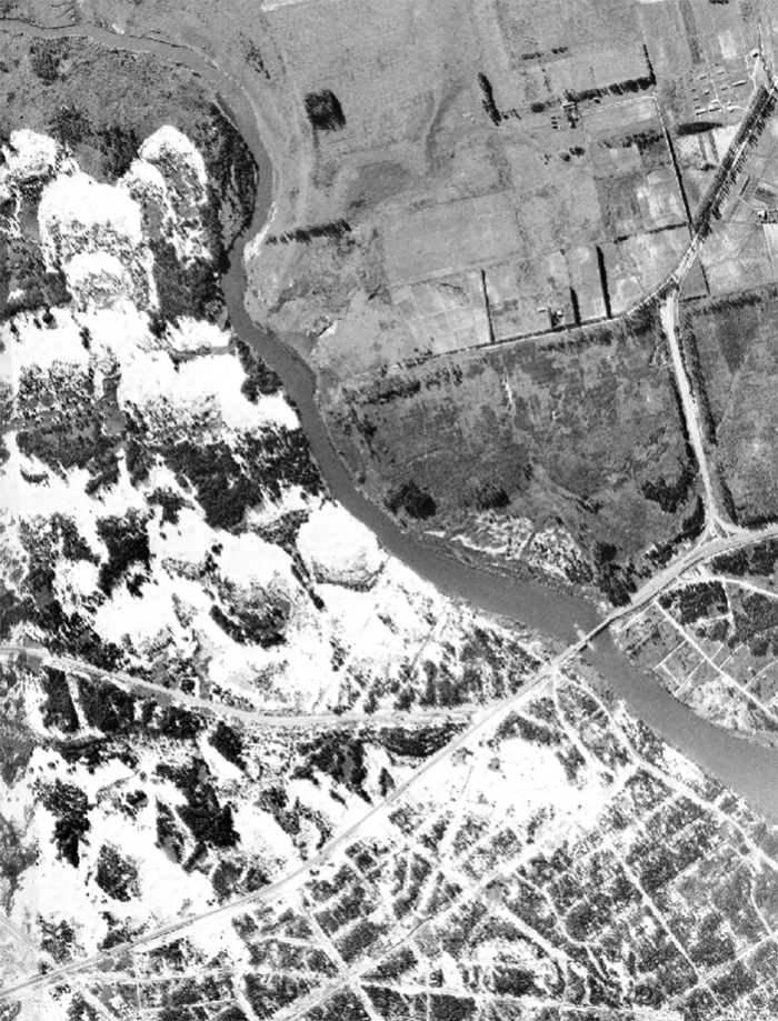 El arroyo Pando en el Pinar en 1966