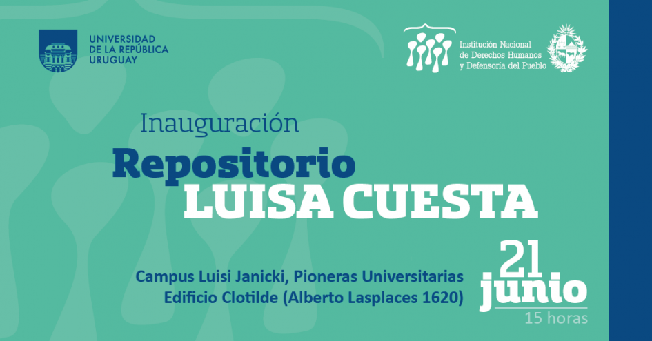 Flyer con nombre del evento, fecha y lugar