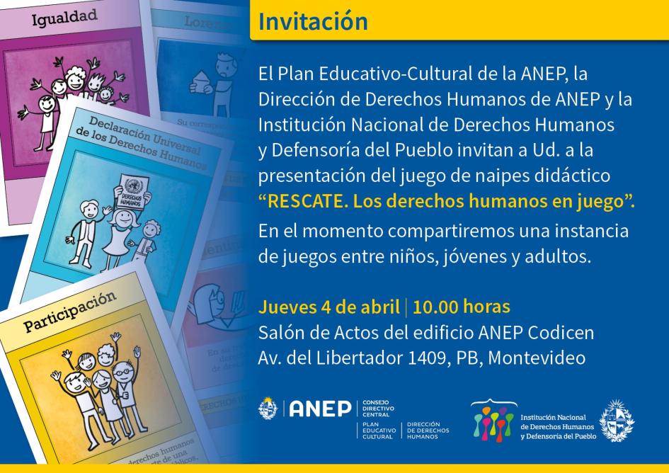 Invitación del evento