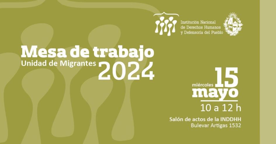 Invitación mesa de trabajo sobre migrantes