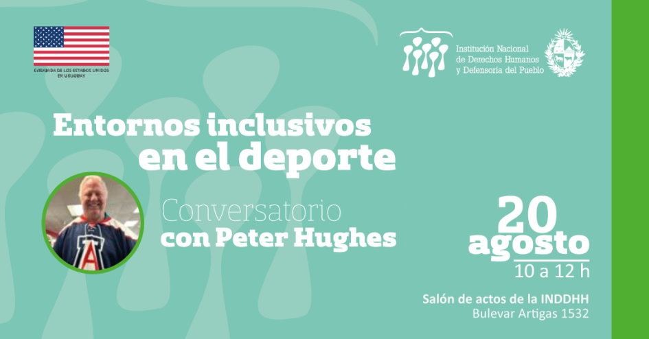 Invitación Conversatorio sobre entornos inclusivos en el deporte