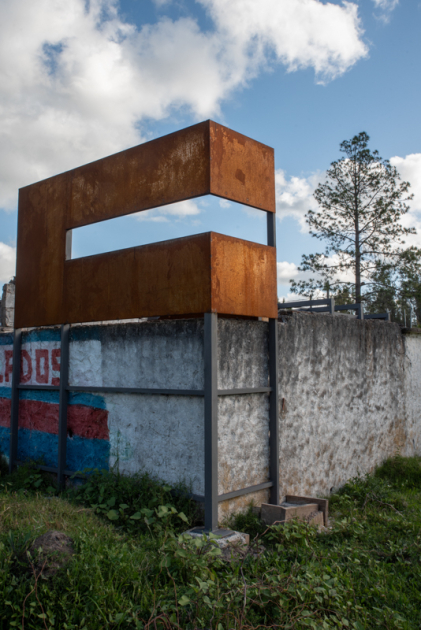 Lugar en el interior del parque prado donde estaban ubicados Los Vagones
