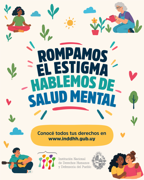 Rompamos el estigma, hablemos de salud mental