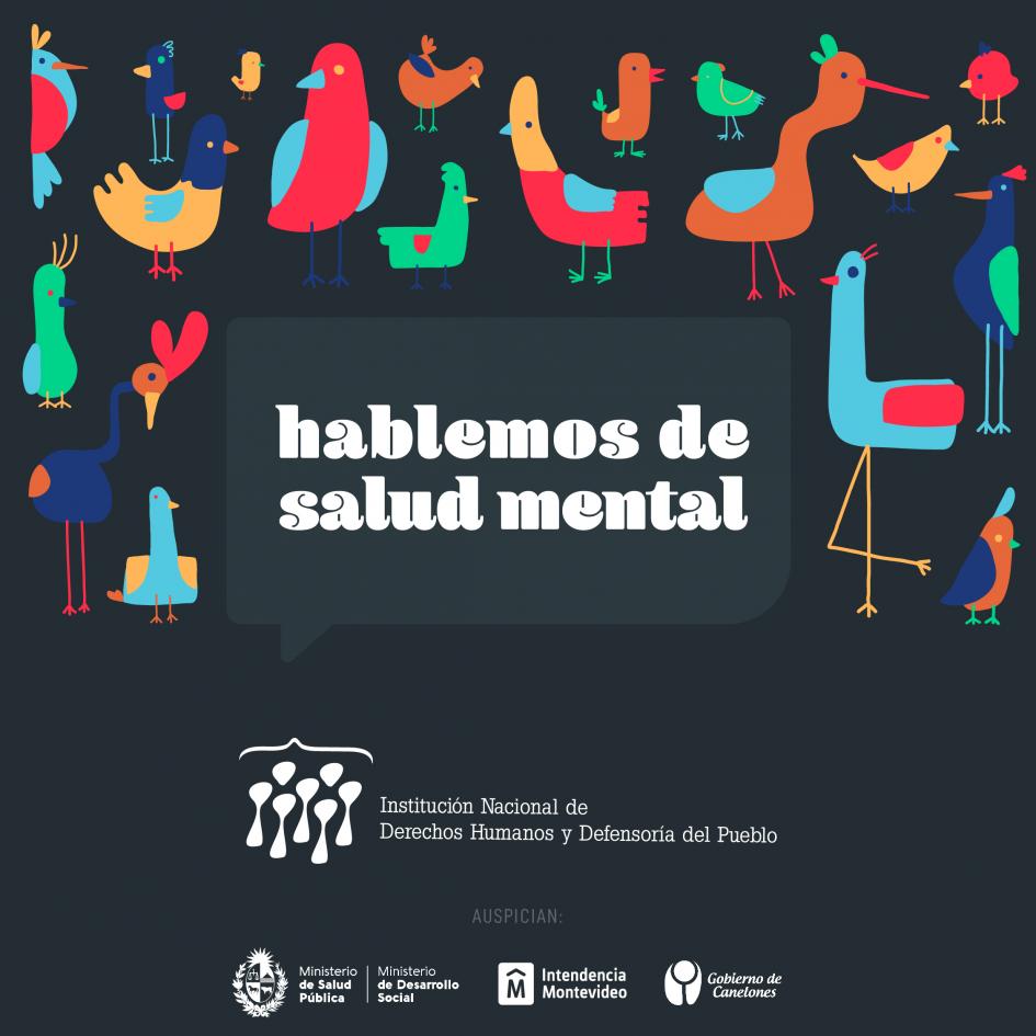 Afiche campaña Hablemos de Salud Mental