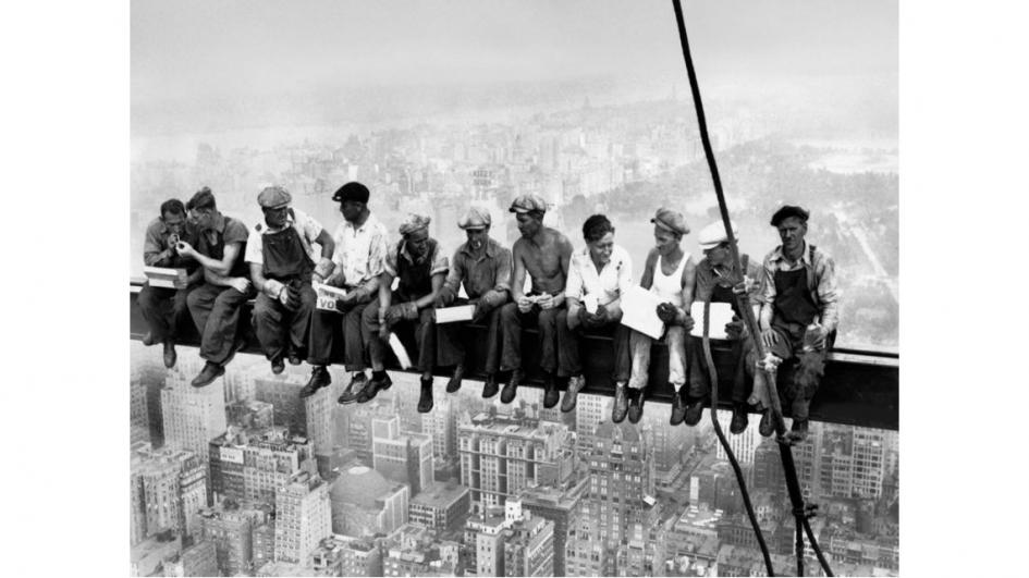 Imagen de trabajadores de la construcción