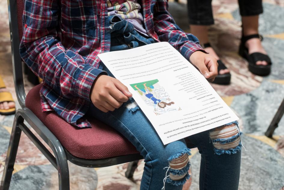 Programa de la Obra "CONTANDO DERECHOS"; dicha obra es una adaptación de las categorías 1 y 2 del concurso Programa de la actividad
