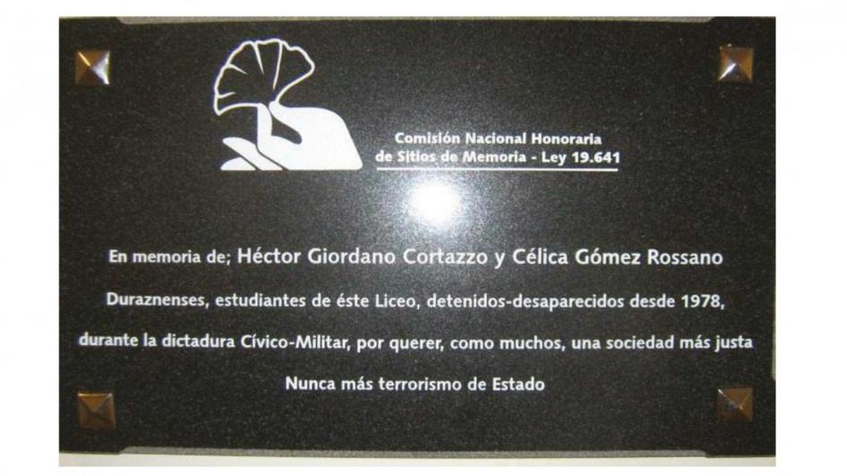 Sitio de Memoria Sitio de Memoria