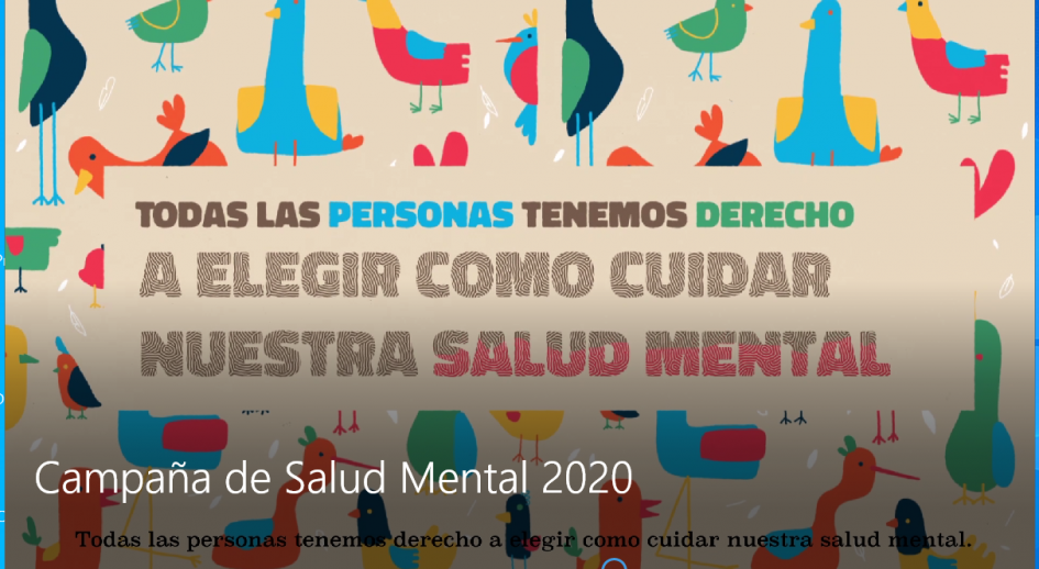 Campaña de Salud Mental 