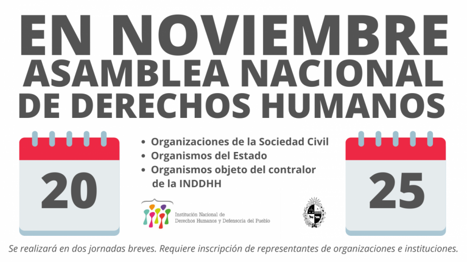 IX Asamblea Nacional de Derechos Humanos "Por la vida, la libertad y la dignidad"