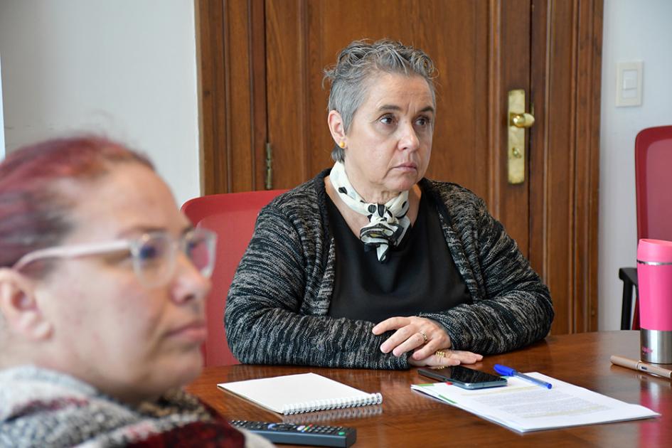 Jimena Fernández, presidenta de la INDDHH Jimena Fernández, presidenta de la INDDHH