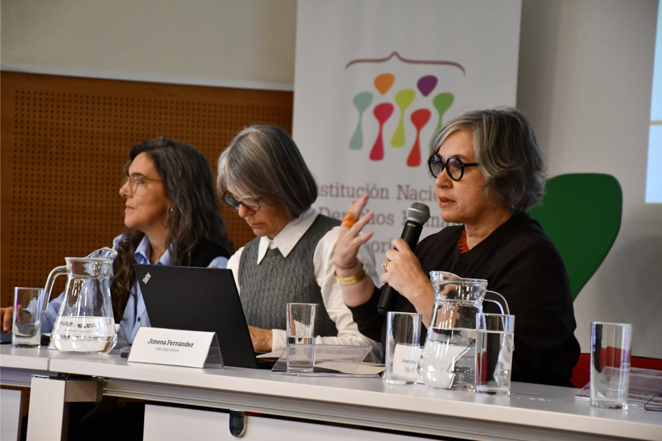 Presentación del informe en palabras de Jimena Fernández, directora de la INDDHH