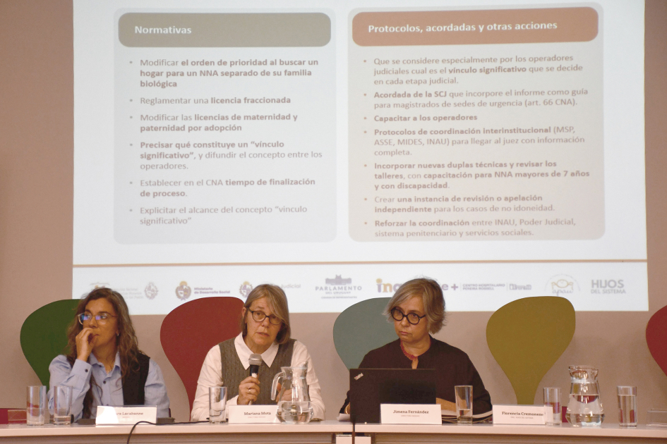 Presentación del informe 