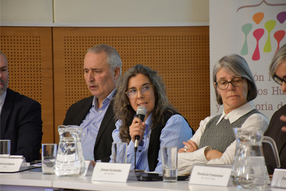 Laura Lacabanne, moderadora del encuentro