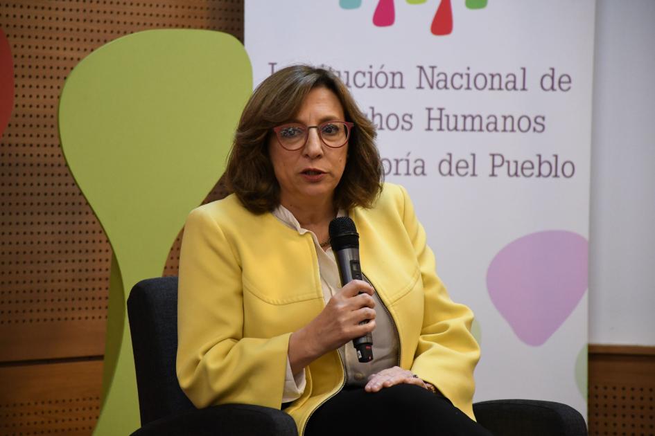 Mónica Bottero, directora del Instituto Nacional de las Mujeres