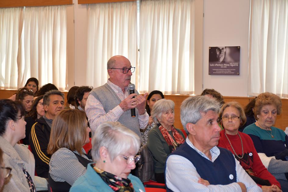 Presentación del informe del grupo de trabajo sobre derechos de las personas mayores Intervención del público durante la presentación