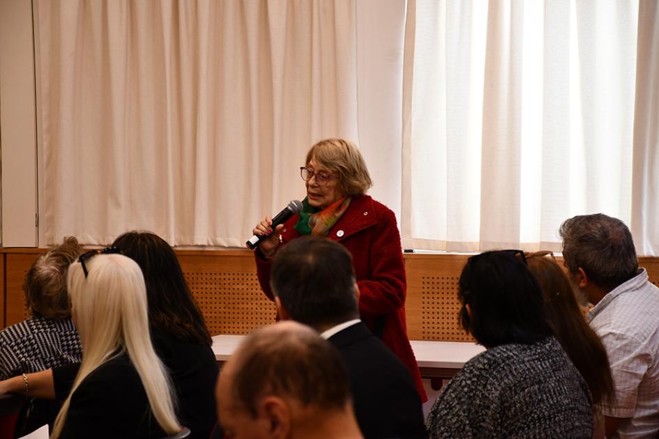 Presentación del informe del grupo de trabajo sobre derechos de las personas mayores Intervención del público durante la presentación