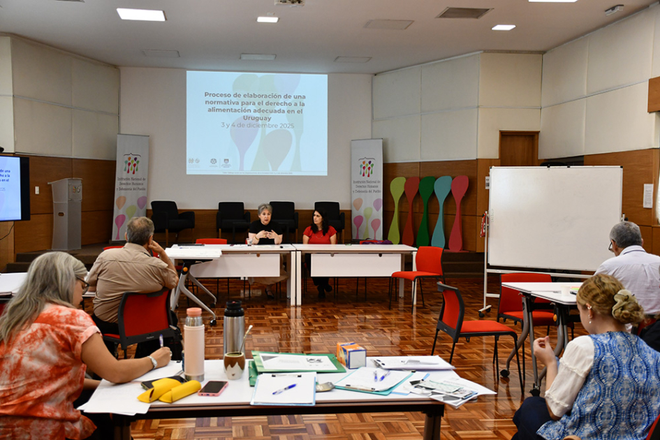 talleres sobre derecho a la alimentación con organizaciones sociales