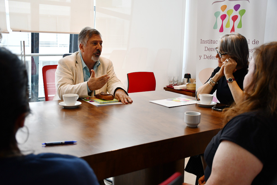 Firma de carta de intención entre INDDHH y FAO